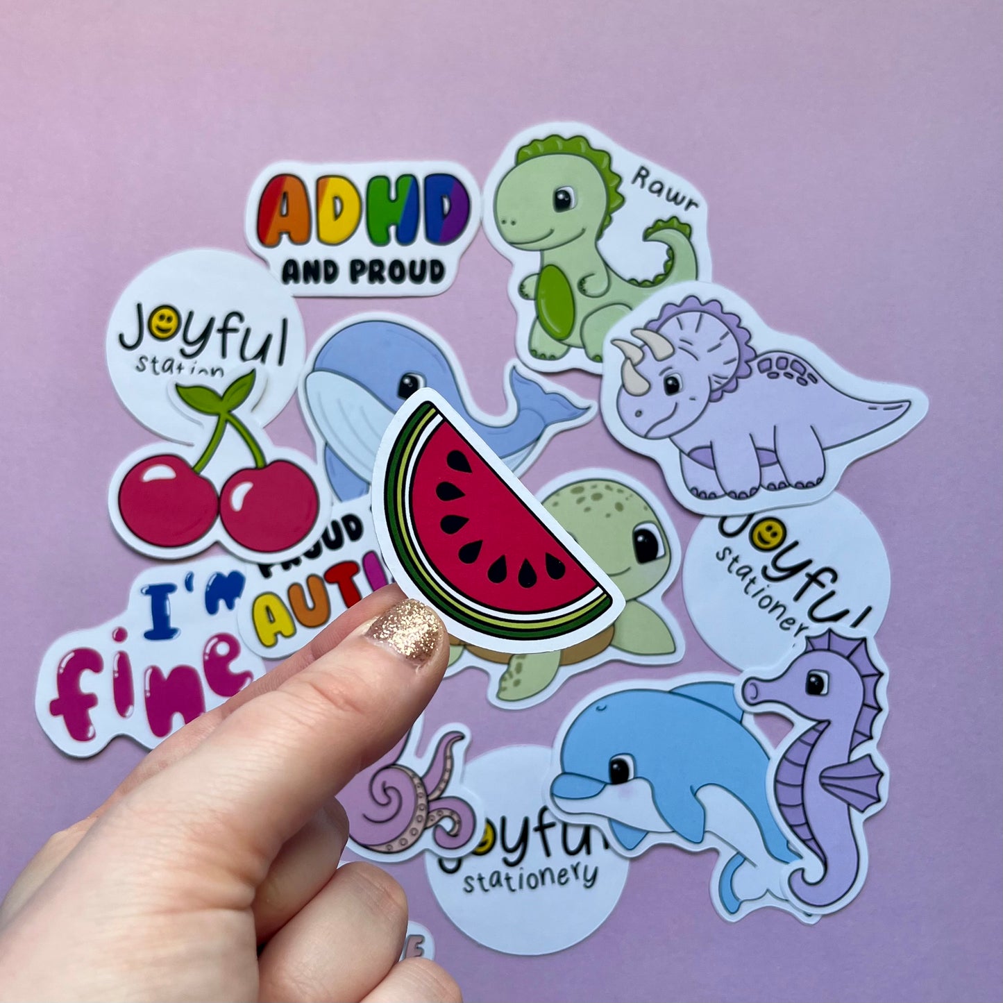 Cartoon Watermelon Sticker