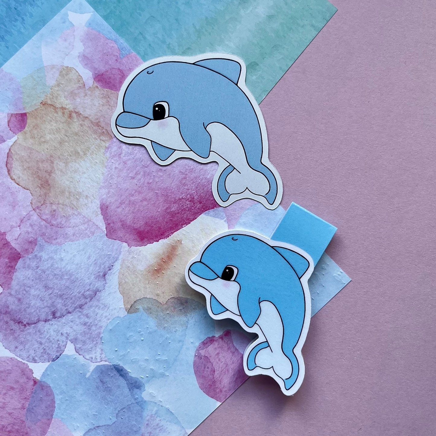 Dolphin Magnetic Bookmark