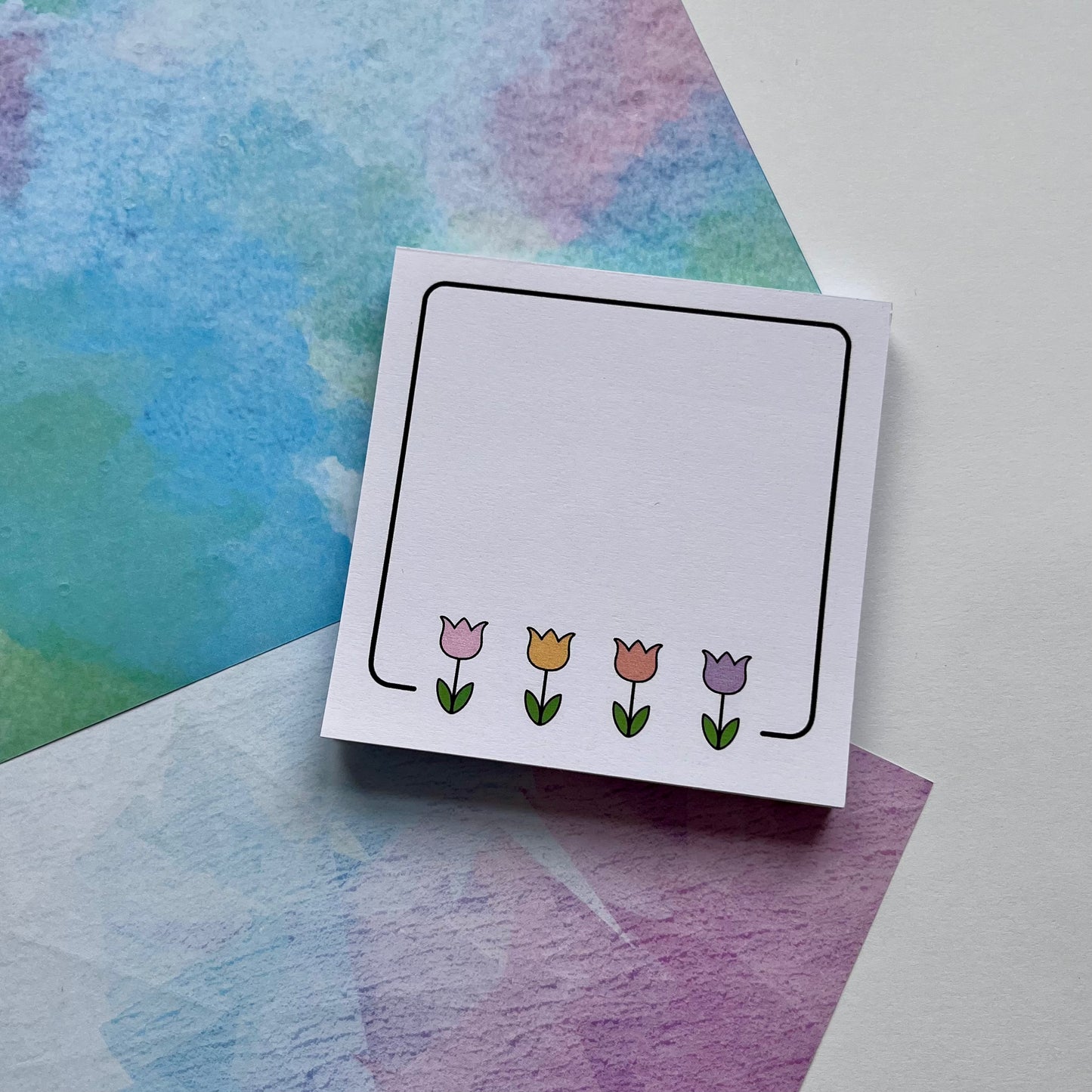 Tulip Doodle Memo Pad