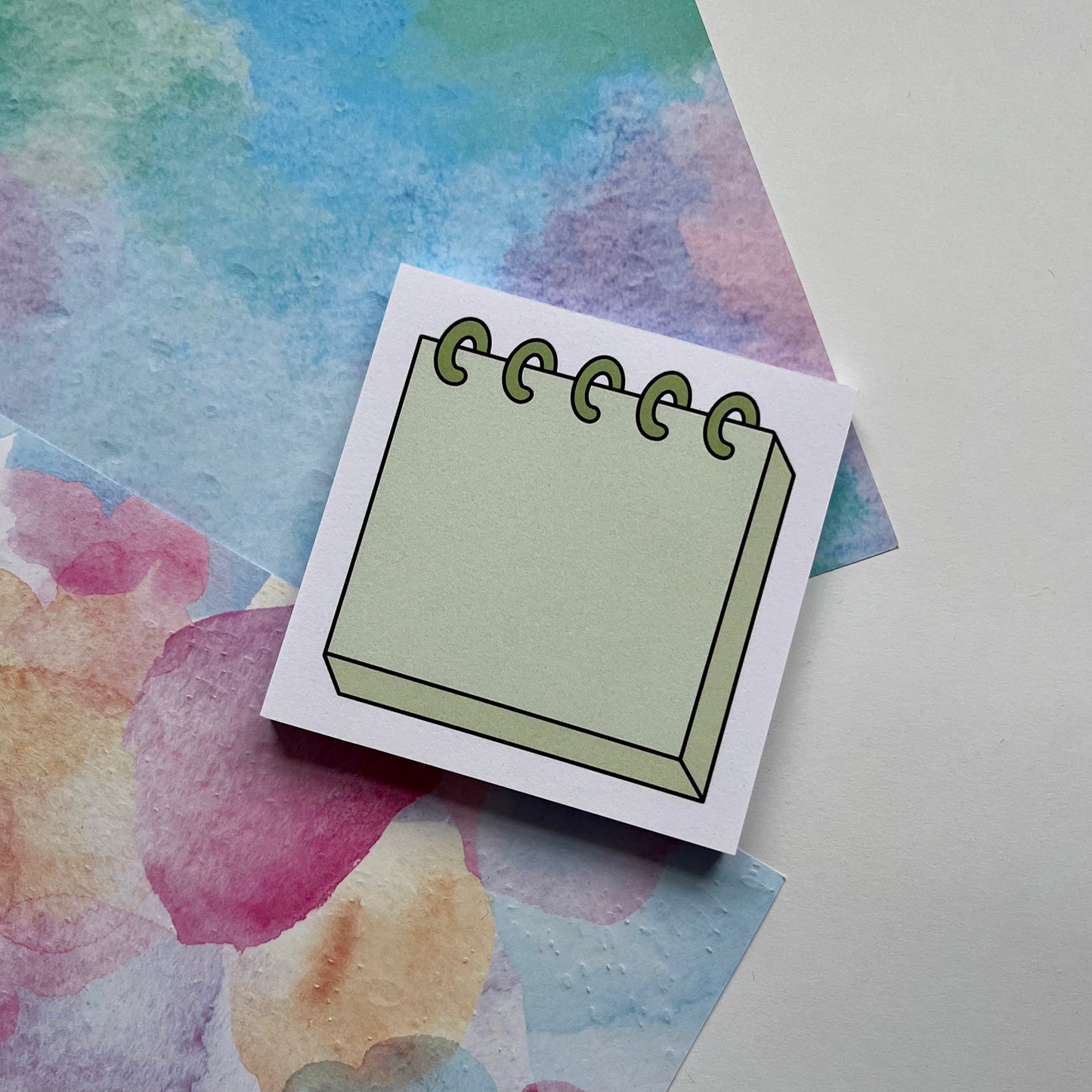 4 Pack Spiral Binder Memo Pads