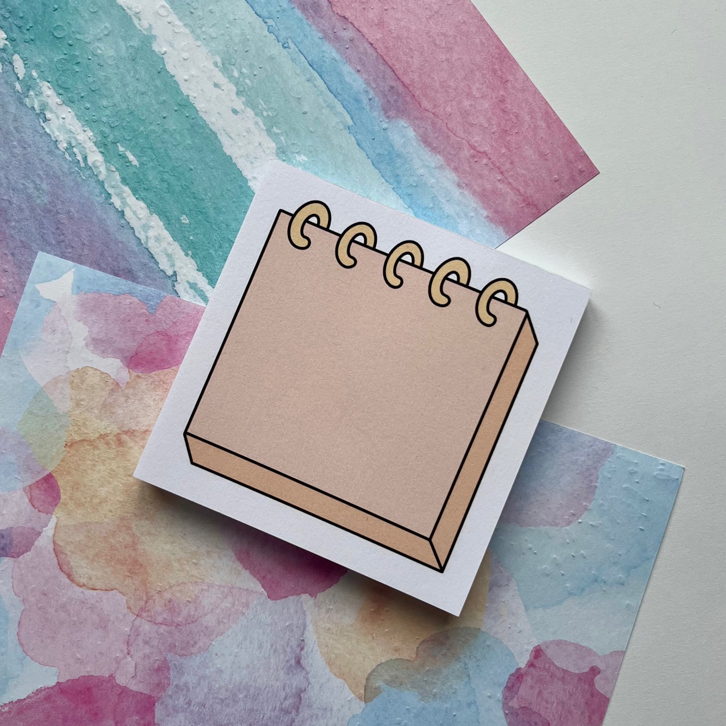 4 Pack Spiral Binder Memo Pads